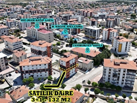 KARAPINAR EMLAKTAN APAK MAH. 4 CEPHELİ SATILIK SIFIR DAİRE