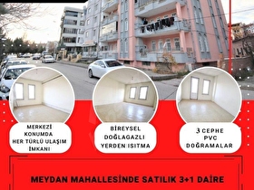 MEYDAN MAHALLESİNDE SATILIK KAÇIRILMAYACAK FIRSAT 3+1 DAİRE