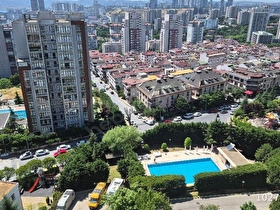 Küçükçekmece Atakent Güneşpark 1 Evlerinde Boş Satılık 4+1 196m2 Daire