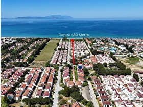 Karaovada Denize 450 Metre Satılık 2+1 Yazlık Daire