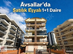 Avsallar’da Satılık 1+1 Eşyalı Geniş Daire