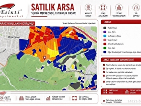 ATAŞEHİR FERHATPAŞA‘DA 4.158 M2 ÜÇ CEPHELI KÖŞE PARSEL ARSA