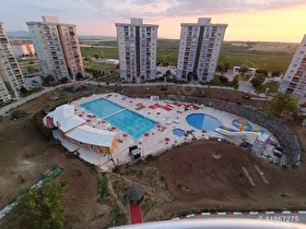 Sahibinden havuz cepheli guvenlikli sitede 2+1kiralil daire