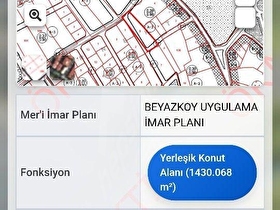 Saray / Beyazköy Mahallesinde Satılık Konut İmarlı Arsa – 2.124 m2 
