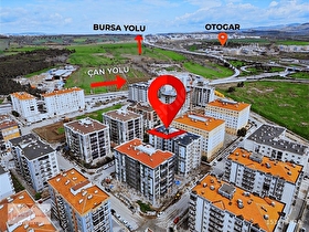 Çanakkale Merkez İsmetpaşa Satılık Daire Sıfır 2+1