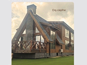 TEKİRDAĞDA SİTE İÇİNDE DOĞAYLA İÇ İÇE SATILIK AHŞAP VİLLALAR