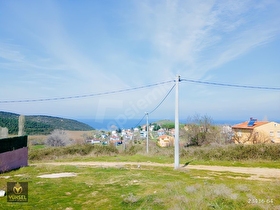 ÇANAKKALE/GELİBOLU/GÜNEYLİDE DENİZ MANZARALI İNŞAAT İZNLİ ARSA