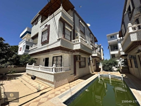 DİDİM ÇAMLIK MAHALLESİNDE HAVUZLU 4+1 EŞYALI VİLLA