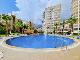 ALANYA CİKCİLLİ ALCON TAYA RESORTTE SATILIK 2+1 EŞYALI DAİRE