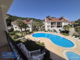 Fethiye ölüdeniz Hisarönü bölgesinde satılık 3 odalı daire
