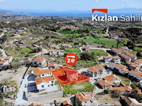 DATÇA KIZLANDA FULLDENİZ MANZARALI 946 M2 ARSA İÇİNDE 5+2 VİLLA