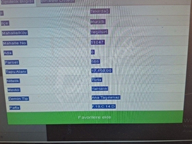 T.DAĞ MURATLI YEŞİLSIRT YAMALIK MEVKİNDE 17.150 M2 SATILIK VERİMLİ