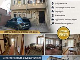 ÇARŞI İÇERİSİN DE SATILIK UYGUN FİYAT 3+1 DAİRE