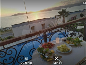 MİLAS GÜLLÜKTE SUNSET APARTMANLARI SİTESİNDE KOMPLE DENİZ MANZ.