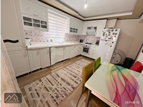 MENDERES DE KREDİ LİMİTSİZ 3+1 ARA KATTA CAM BALKONLU 150M2 FUL+FUL YAPILI ŞAHANE DAİRE