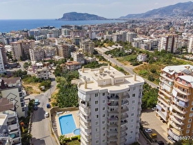 Alanya Tosmurda satılık İkamete uygun sitede 2+1 manzaralı daire