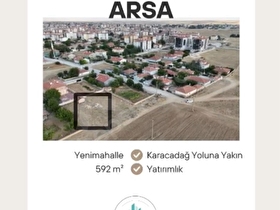 Yıldırım Emlaktan satılık arsa yenimahalle karacadağ yolu üzerinde
