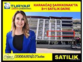 KARAAĞAÇ ŞARKKONAK MAH. 3+1 CADDE ÜZERİ SATILIK DAİRE