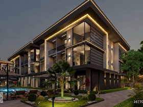 SİTE İÇİNDE YÜZME HAVUZLU BAHÇE KATI 1+1 SATILIK DAİRE