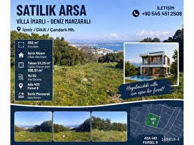 DENİZ MANZARALI 2 KAT İMARLI ARSA