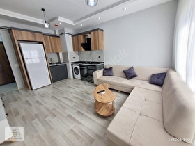 KAÇMAZ FIRSAT DAİRE ! HAVUZLU SİTEDE LÜKS EŞYALI SATILIK 1+1