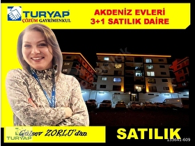KARAAĞAÇTA SİTE İÇİNDE 3+1 SATILIK DAİRE