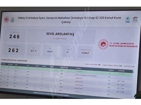 AKEVLERDE REZERV ALANINDA SATILIK 3+1 DAİRE