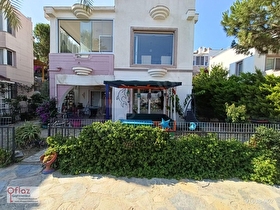 Bodrum Gümüşlükte Satılık Deniz Manzaralı Bahçe Katı Daire
