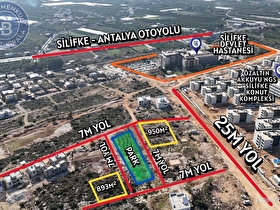 MERSİN- SİLİFKE-BURUNUCU SATILIK İMARLI ARSA