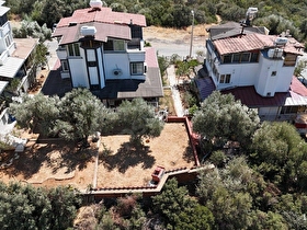 Üçü Bir Arada Bitişik Nizam Villa Deniz Orman Ve Vadi Manzaralı