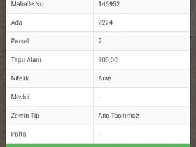 KONYA CİHANBEYLİ KÖPRÜBAŞI MAHALLESİ 900 M2 SATILIK ARSA