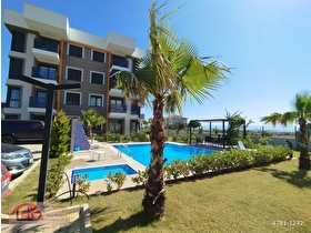 ALTINTAŞ MH.DENİZ MANZARALI.ÇİFT KLİMALI HAVUZLU 1+1 SATILIK FERAH DAİRE
