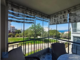 KUŞADASI MARİNA’YA 400M , 2+1 BAKIMLI DAİRE, HAVUZLU SİTE, MERKEZİ KONUM ve  DENİZ MANZARASI