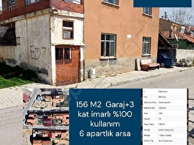 YENİ MAHALLE  6 APARTLIK ARSA
