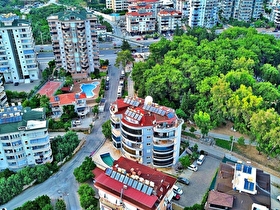 ALANYA CİKCİLLİ’DE SATILIK LÜKS 4+1 AMERİKAN MUTFAK GENİŞ DUBLEKS DAİRE