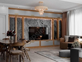 EZİNE MERKEZDE MODERN 2+1 TAPUSU HAZIR SATILIK SIFIR DAİRE