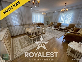 ROYALESTTEN EBEVEYN BANYOLU ARA KAT ÇİFT BALKONLU FIRSAT