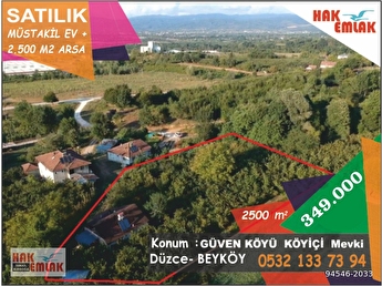 duzce merkez satilik konut ev fiyatlari hurriyet emlak