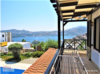 Bodrum Gundogan Da Satilik Deniz Manzarali Villa Hurriyet Emlak