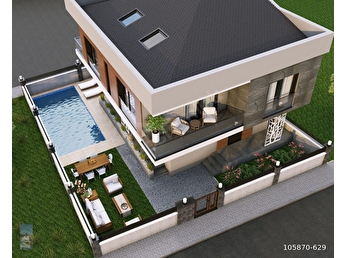 gaziemir sarnicta projeden mustakil havuzlu satilik villa cinar emlak 105870 629 hepsiemlak