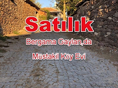 bergama satilik mustakil ev fiyatlari