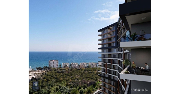Mersin Ayaş Marka Proje Deniz Manzaralı Satılık 2+1 Yazlık Daire