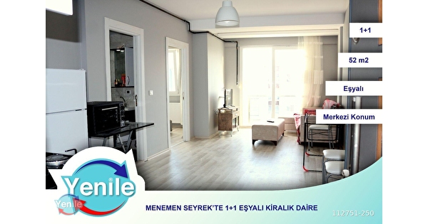 Menemen Seyrek Te 1 1 Esyali Kiralik Daireler 112751 250 Hurriyet Emlak