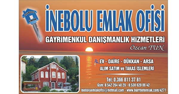 inebolu emlak ofi si hurriyet emlak