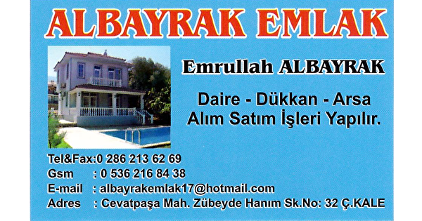 albayrak emlak gayri menkul hurriyet