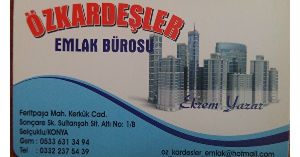 oz kardesler emlak hurriyet emlak