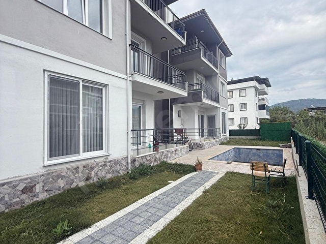 Muğla Dalaman Söğütlüyurtta Havuzlu Binada Satılık 1+1 Daire - Görsel 5