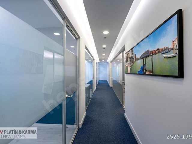 MASLAKIN PRESTİJLİ PLAZASI GİZ 2000’DE EŞYALI KİRALIK OFİS - Görsel 16