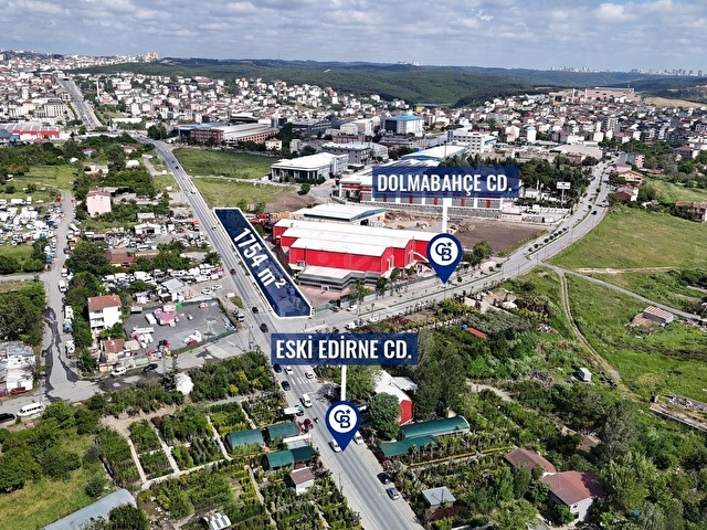 SATILIK ESKİ EDİRNE ASFALTI CADDESİNE 150 METRE CEPHELİ ARSA - Görsel 3