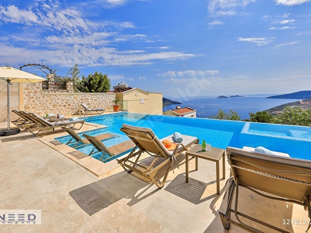 Kalkan Kızıltaşta 5 Yatak Odalı Muhteşem Villa - Görsel 8
